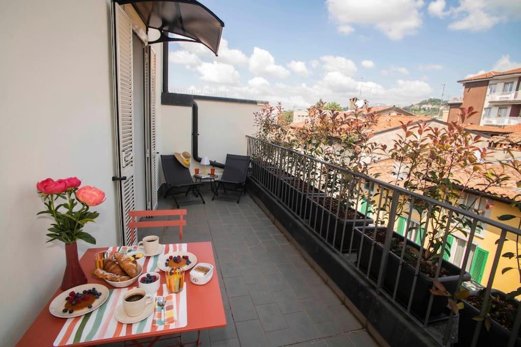 Atmosfere Terrace View Apartment Bergamo Luaran gambar